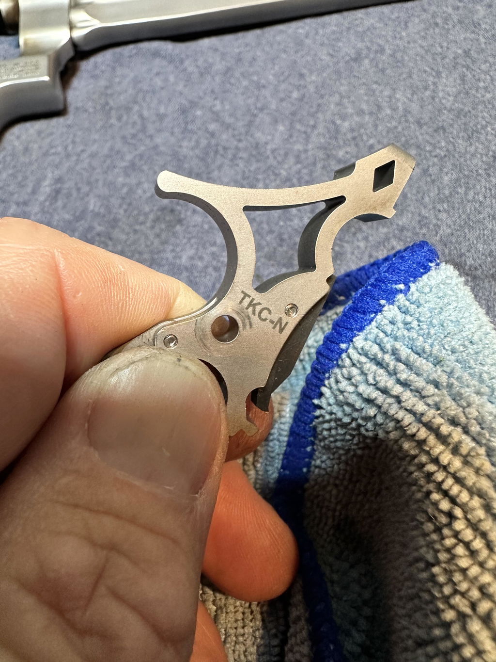 TK Custom Diamond Speed cane S&W K/L doppia azione inox