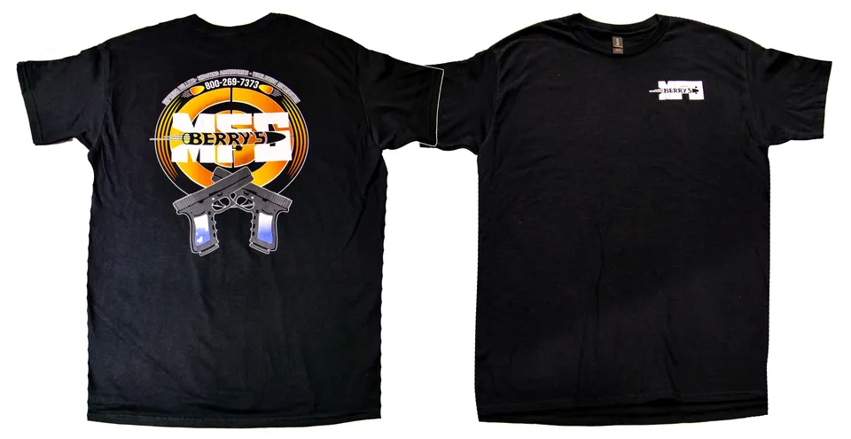 Berry's Vintage 2000 t-shirt nera cotone