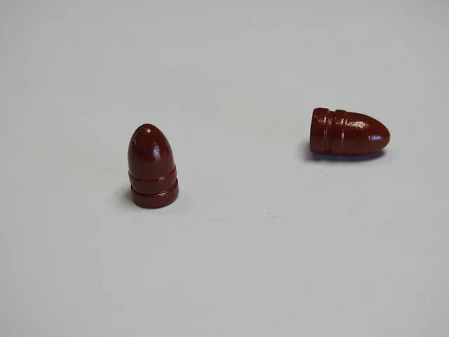 SNS Cast Bullets .38/.357 125 grani RN palle rivestite 1000 pz rosse