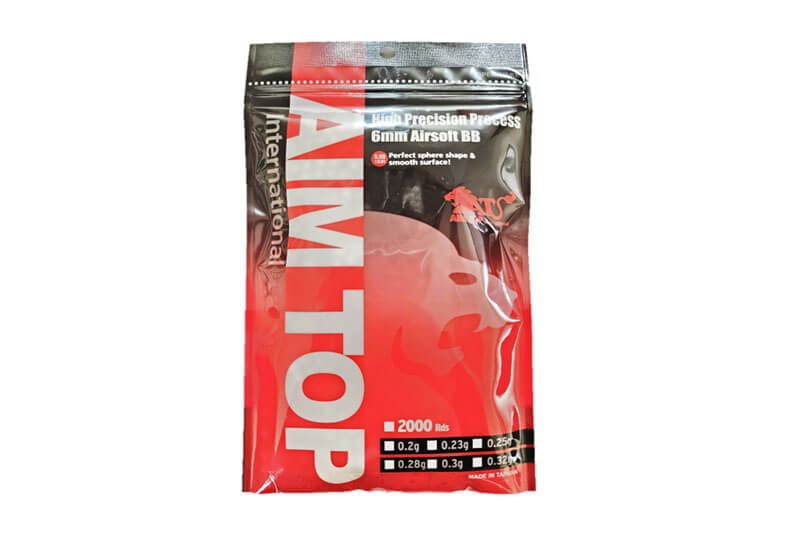 Aim Top Precision pallini softair 2000 colpi 6mm