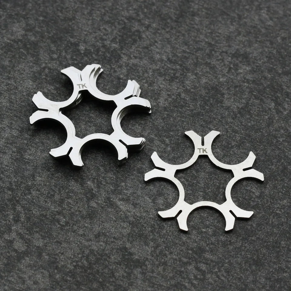 TK Custom SP-101 moon clip 9mm 5 colpi slit acciaio