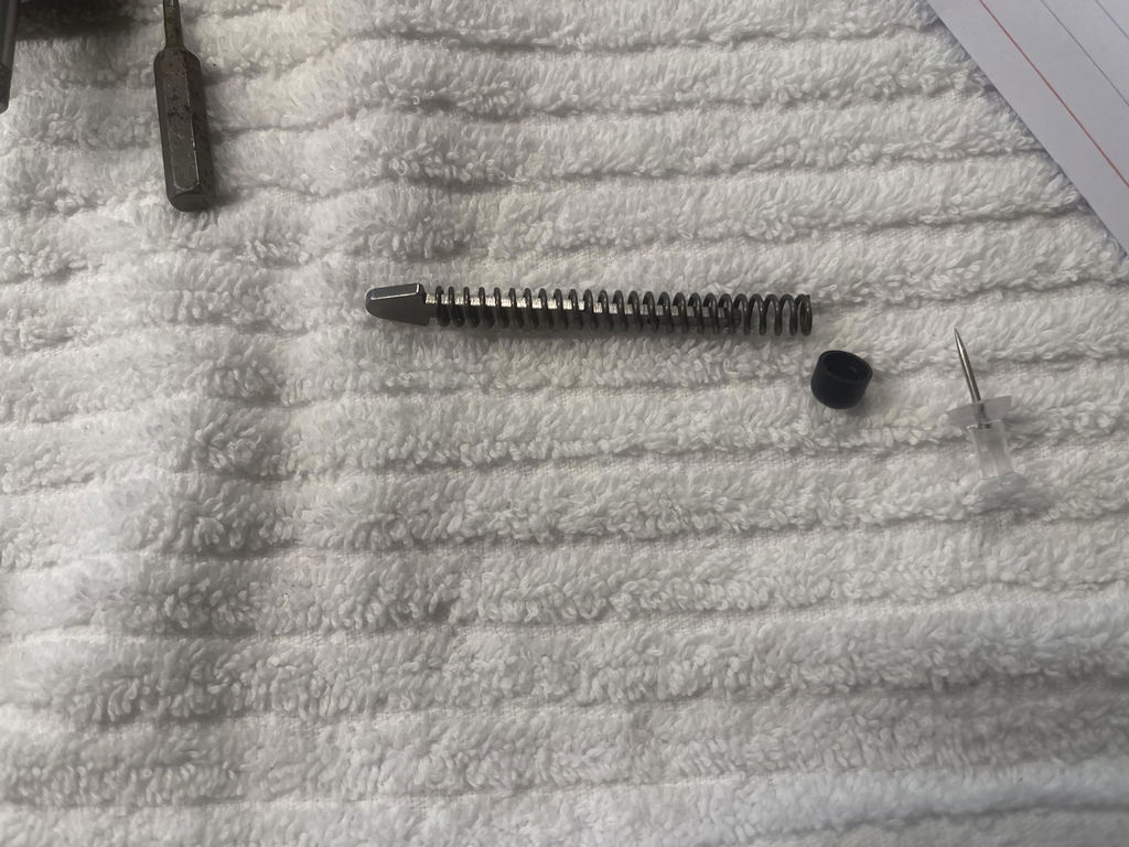 TK Custom Reduced Power Spring Kit molle revolver Kimber K6s