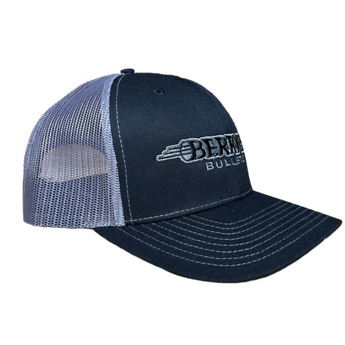 Berry's Logo Hat cappellino snapback nero charcoal cotone