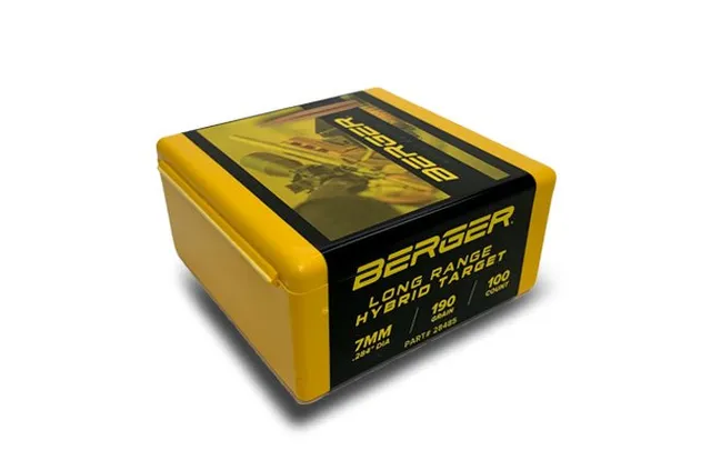 Berger Long Range Hybrid Target 190 gr 7mm palle 100 pz