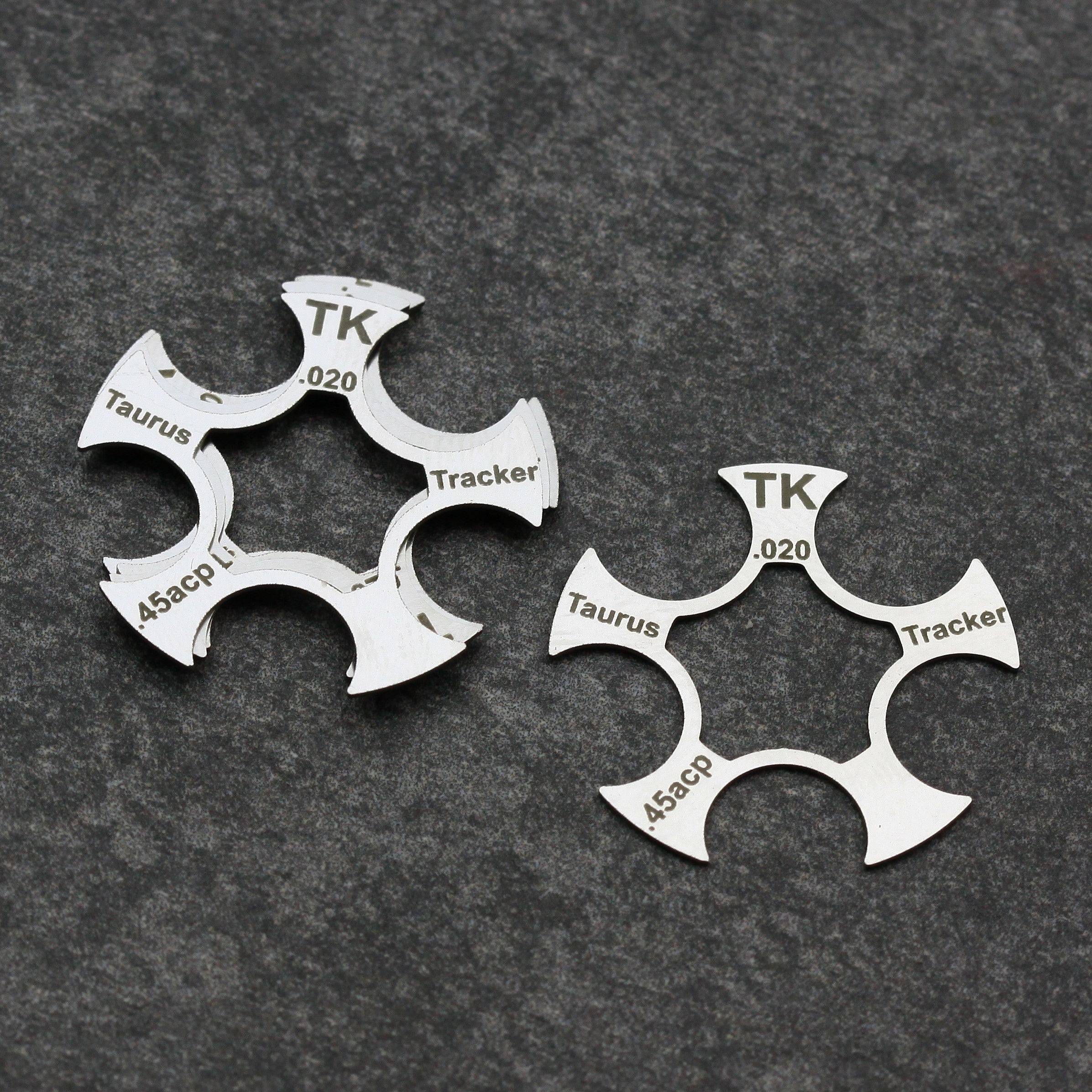 TK Custom Tracker 455 moon clip .45 ACP 5 colpi 5 pezzi