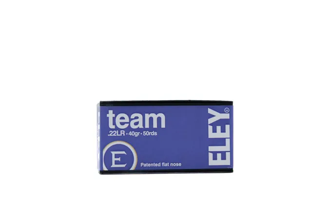 Eley Team 22 LR munizioni 500 colpi flat nose