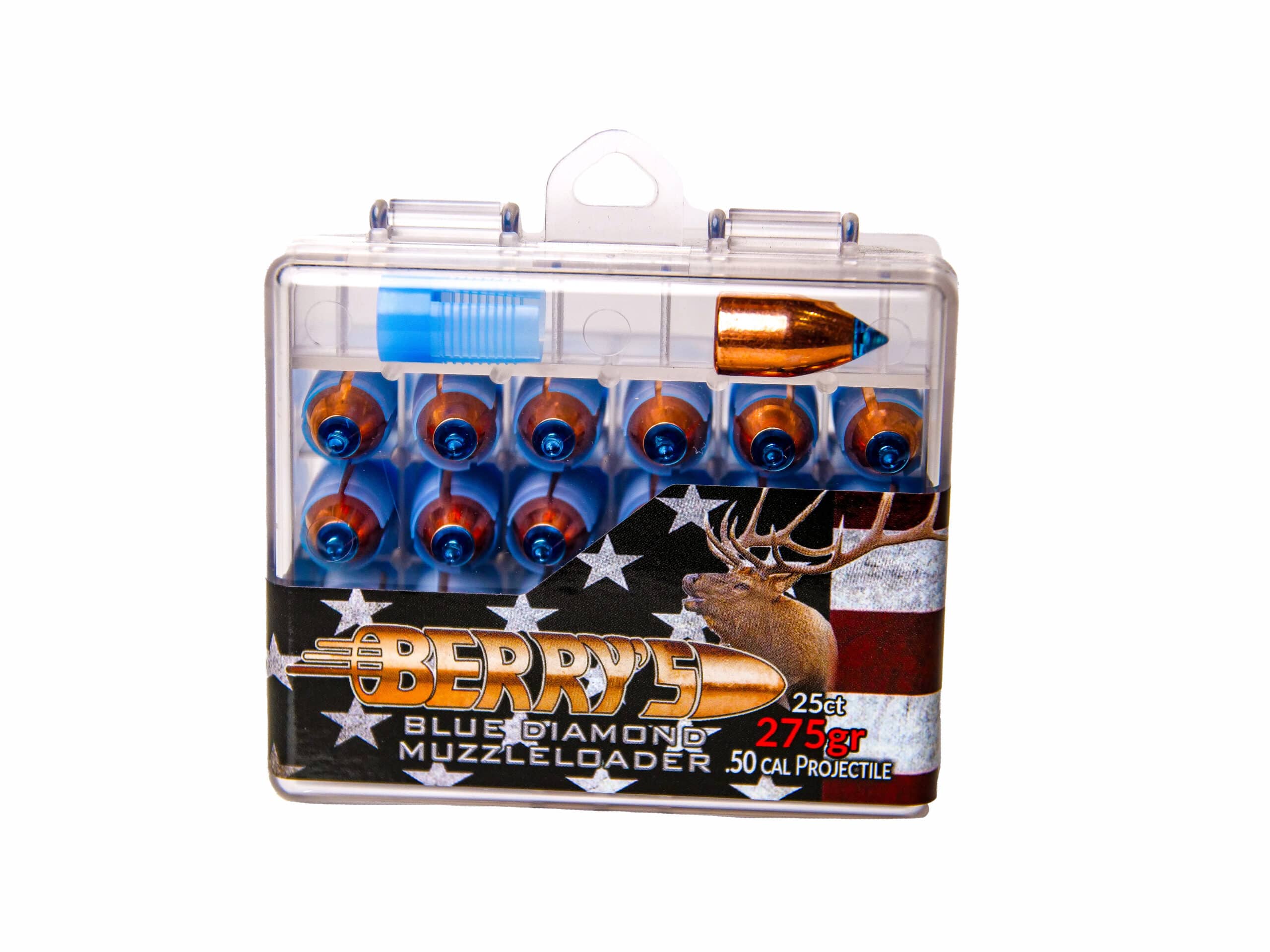 Berry's Blue Diamond palle avancarica 50 cal 25 pz