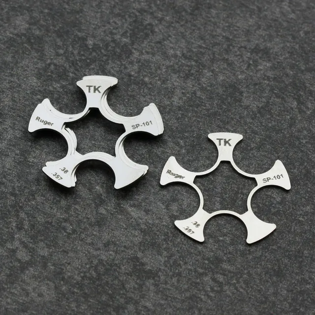 TK Custom SP-101 38/357 Moon Clip 3 pezzi acciaio