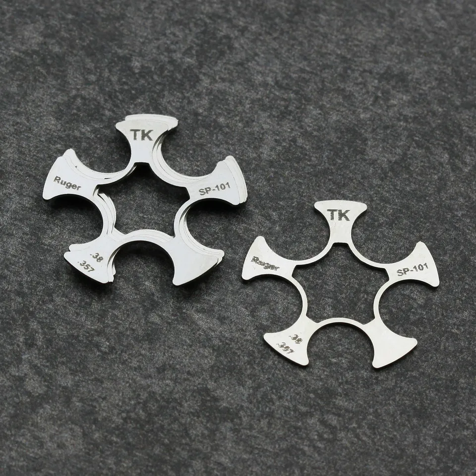 TK Custom SP-101 38/357 Moon Clip 3 pezzi acciaio