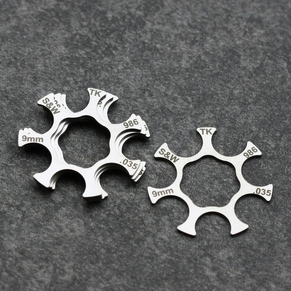 TK Custom 986 moon clip 9mm 7 colpi acciaio