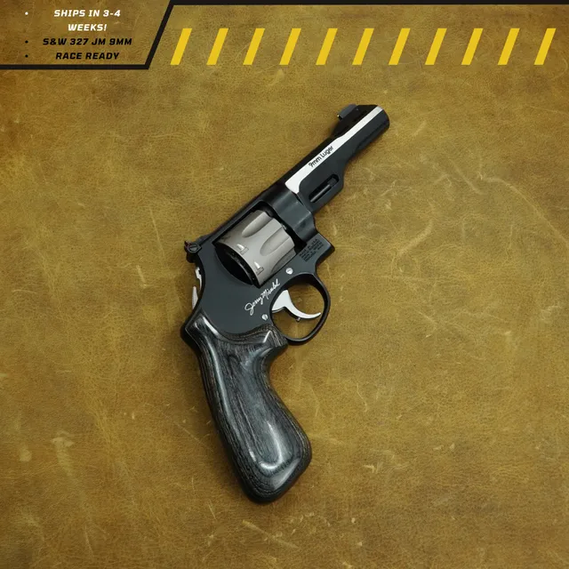 Smith & Wesson 327 WR revolver 9mm Masterline nero