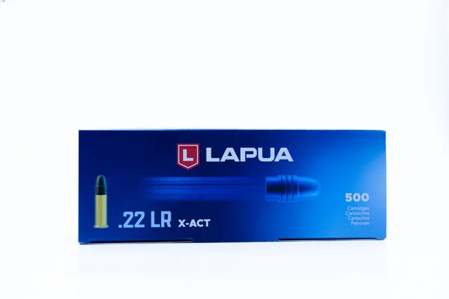 Lapua X-Act 22 LR cartucce 500 colpi subsoniche