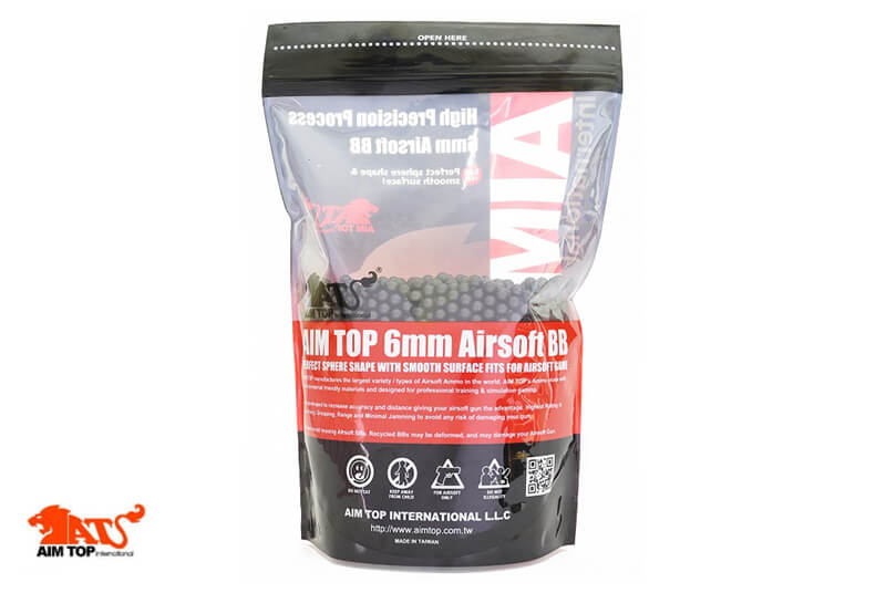 Aim Top 0.20g Precision BBs pallini 6mm 0,20g 5000 pezzi