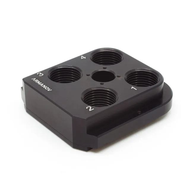 Armanov Zero-Play RL550C testa portamatrici alluminio