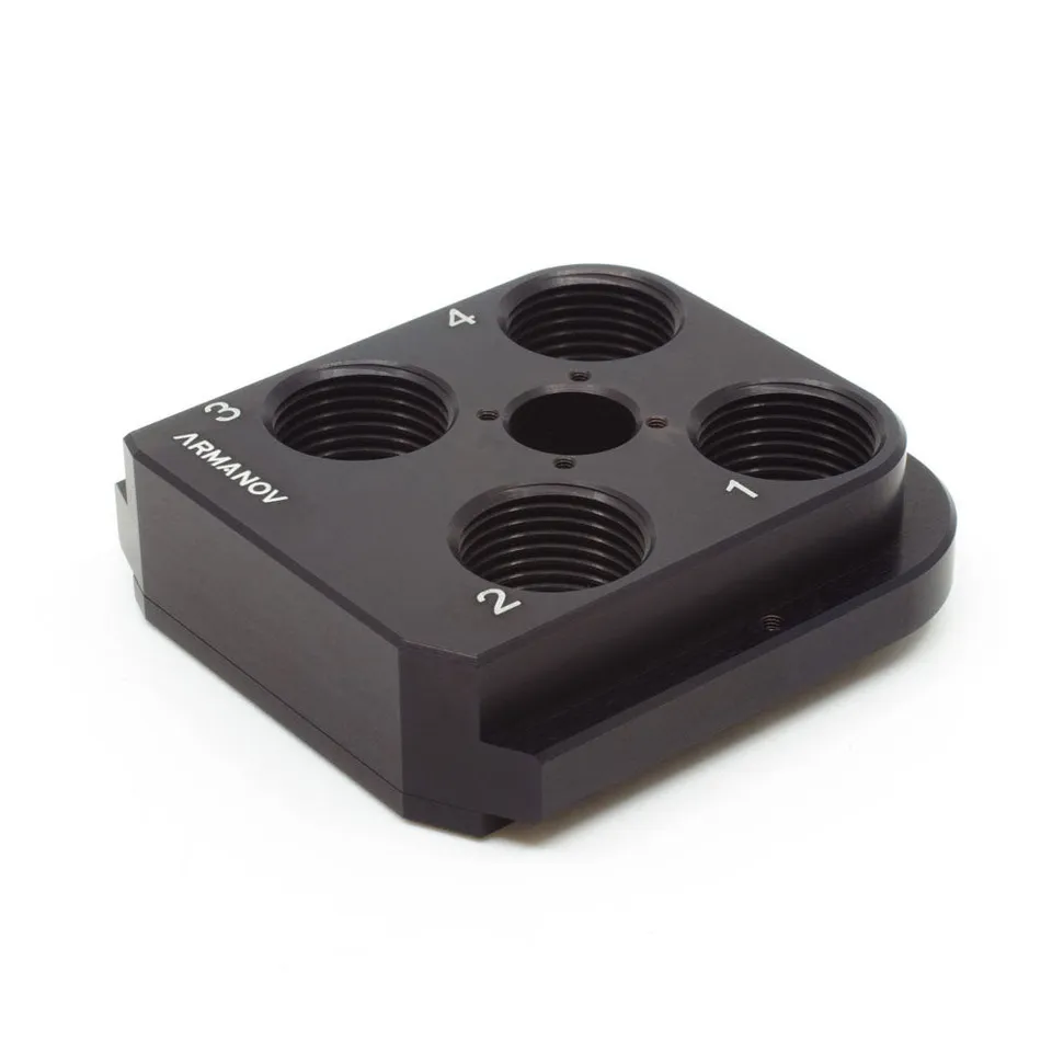 Armanov Zero-Play RL550C testa portamatrici alluminio