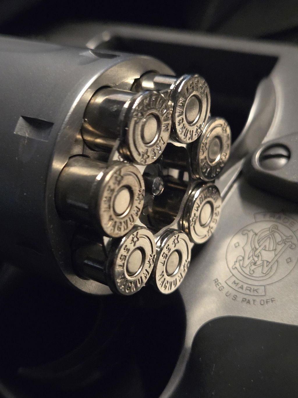 TK Custom S&W lavorazione tamburo moon clip con smusso