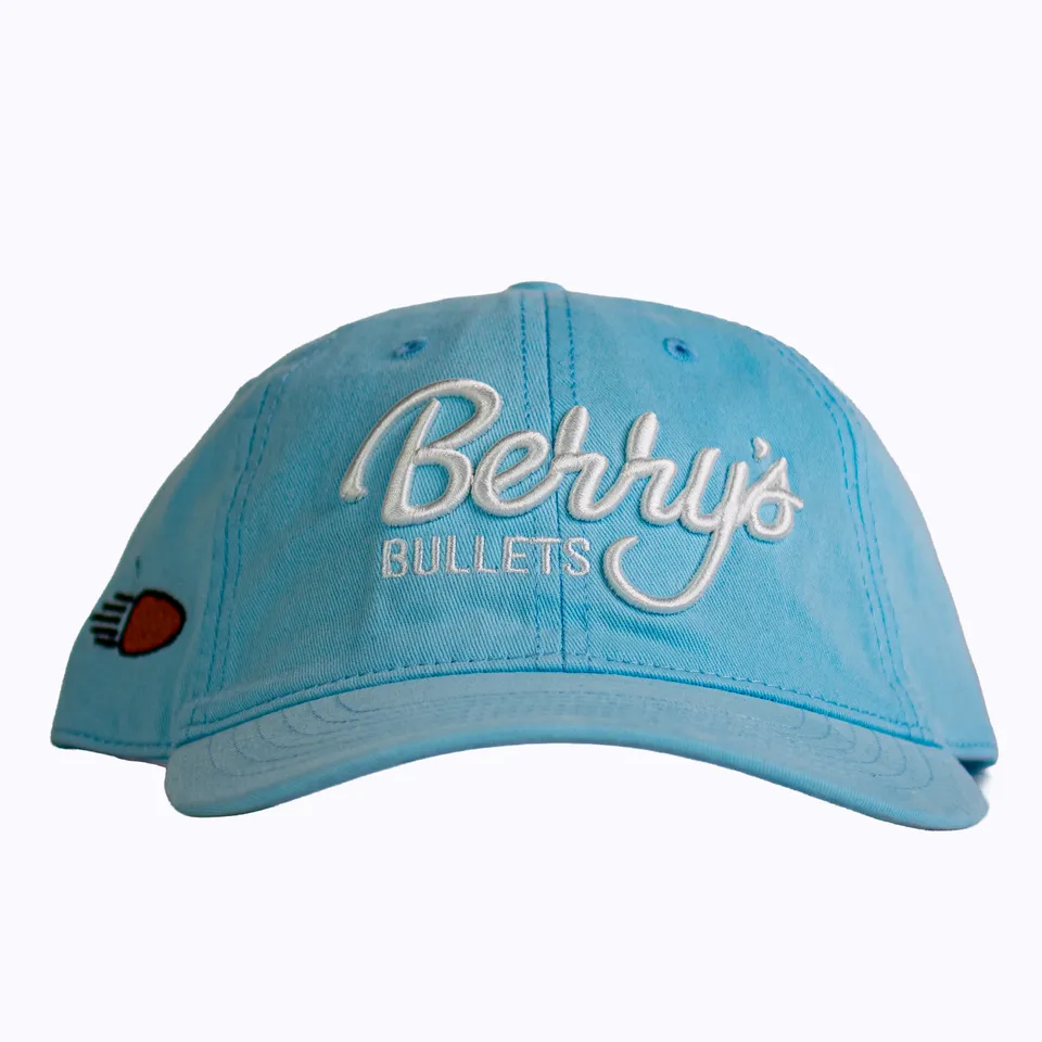 Berry's Script Logo cappello regolabile azzurro