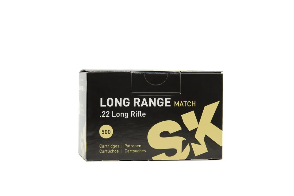SK Long Range Match 22 LR munizioni 500 colpi 40 gr