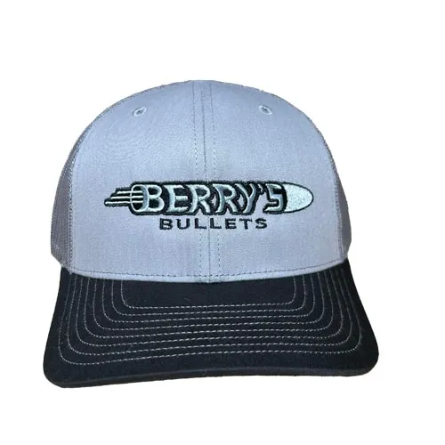 Berry's Logo Hat Cappello Snapback Grigio Nero