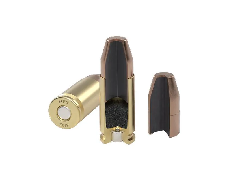 MFS 9x19 Luger FMJ-FP cartucce alta potenza