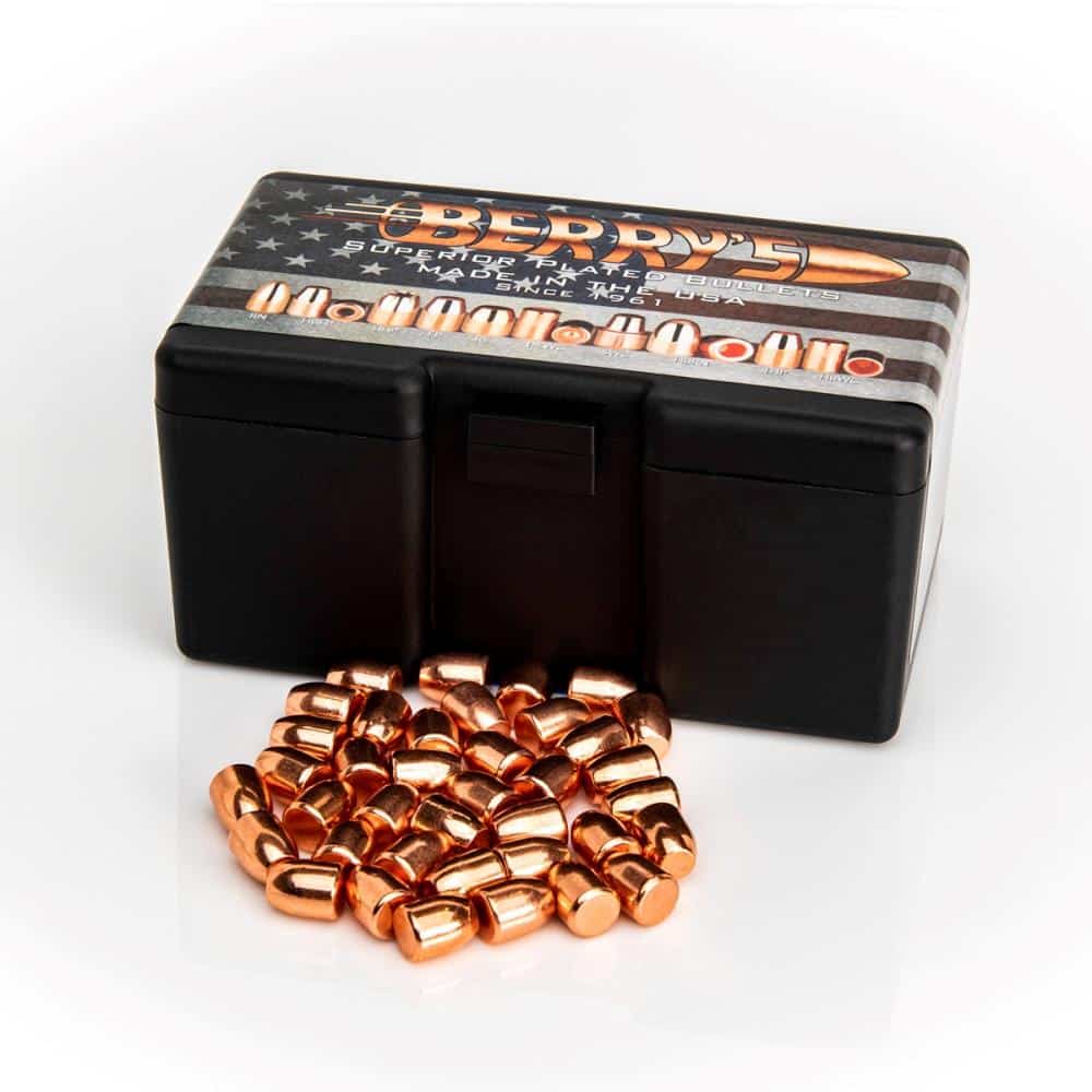 Berry's Superior Plated .40 (.401) 180gr Round Shoulder palle