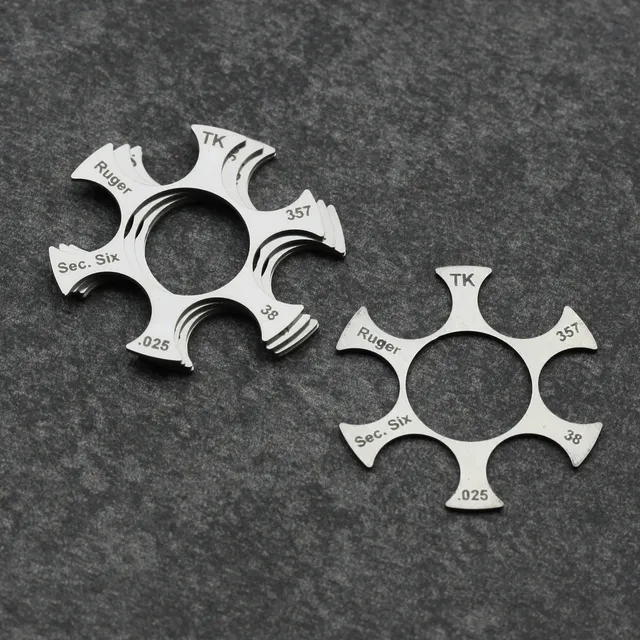 TK Custom Security Six moon clip 38/357 6 colpi acciaio