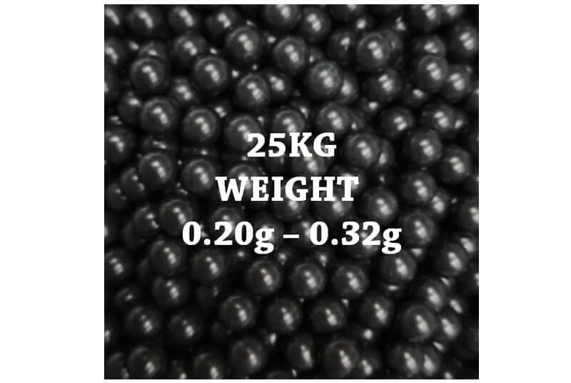 Aim Top Rice Bag Precision pallini 6mm 25kg neri