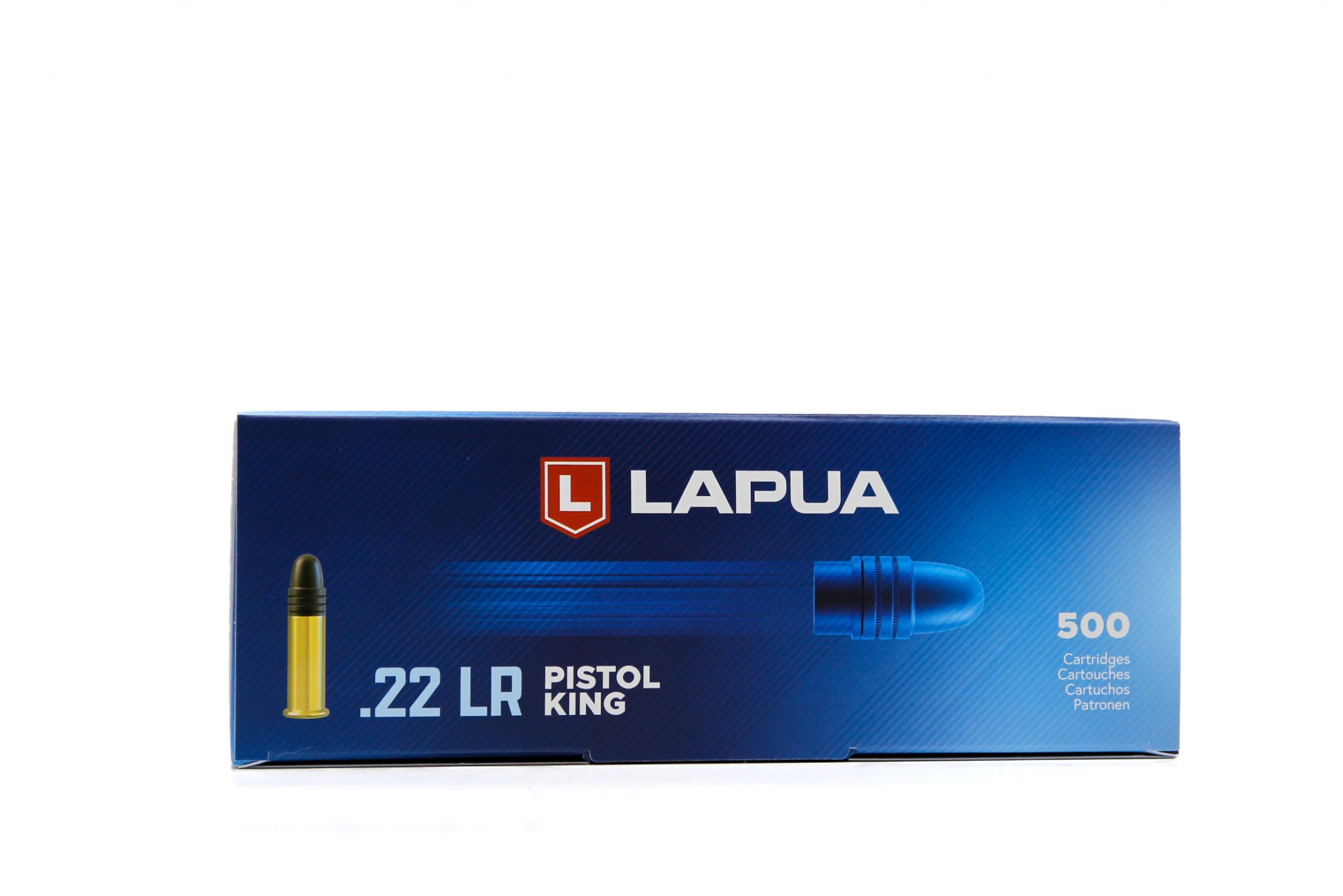Lapua Pistol King munizioni 22 LR 40 grani 500 colpi