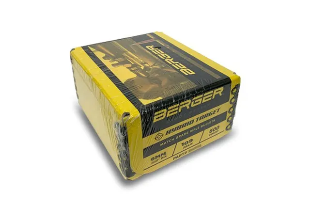 Berger Long Range Hybrid Target 109 gr palle 6mm da 500