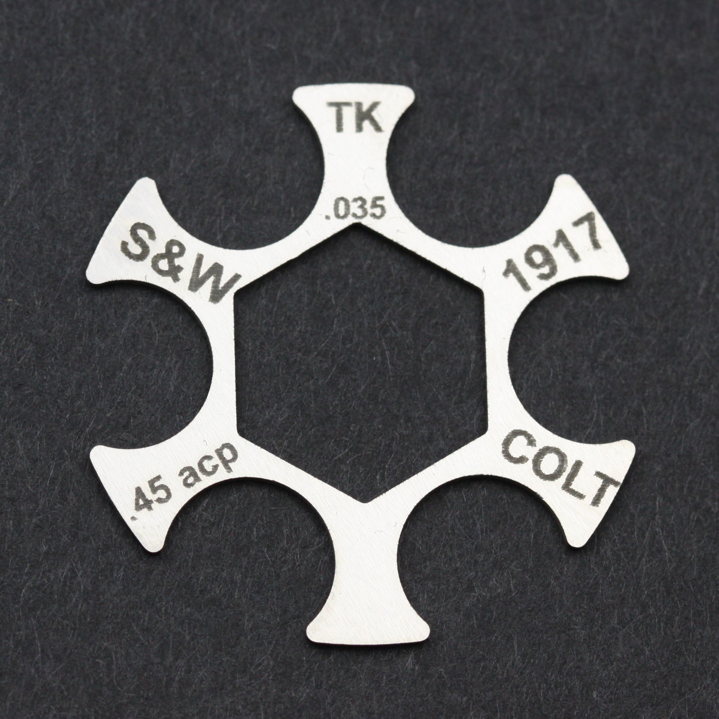 TK Custom 1917 moon clip 45 ACP S&W Colt 3 pezzi acciaio