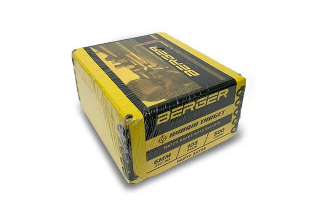Berger Match Hybrid Target 6 mm Palle 500 Pezzi 105 gr