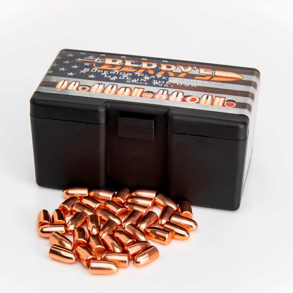 Berry's Superior Plated .38 SPL 158gr RN palle ramate