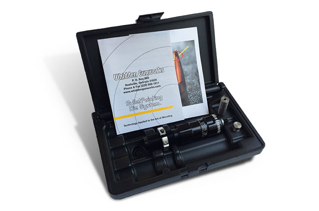 Whidden Gunworks Pointing Die System die formatura palle