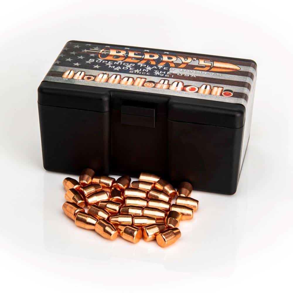 Berry's Superior Plated 200 gr Flat Point palle calibro .40