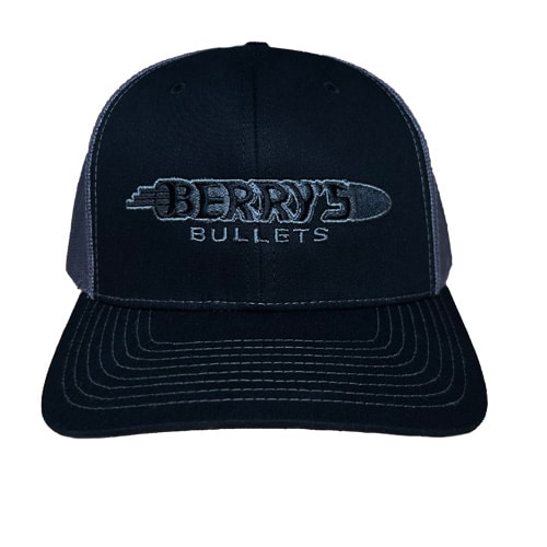 Berry's Logo Hat cappellino snapback nero charcoal cotone