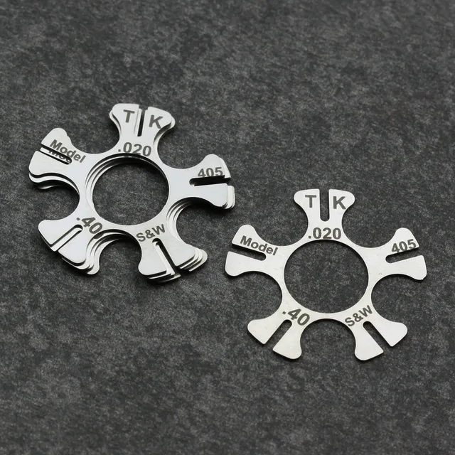 TK Custom 405 40 S&W Moon Clip 3 pezzi acciaio