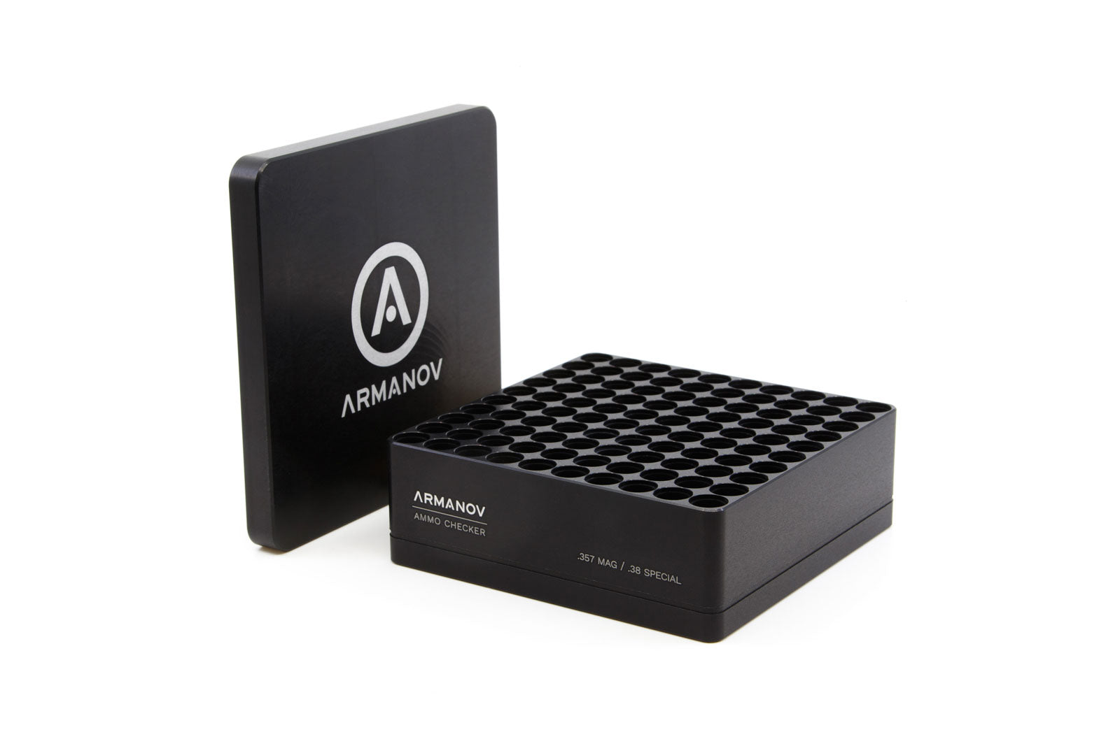 Armanov Ammo Checker 100 colpi con coperchio ribaltabile