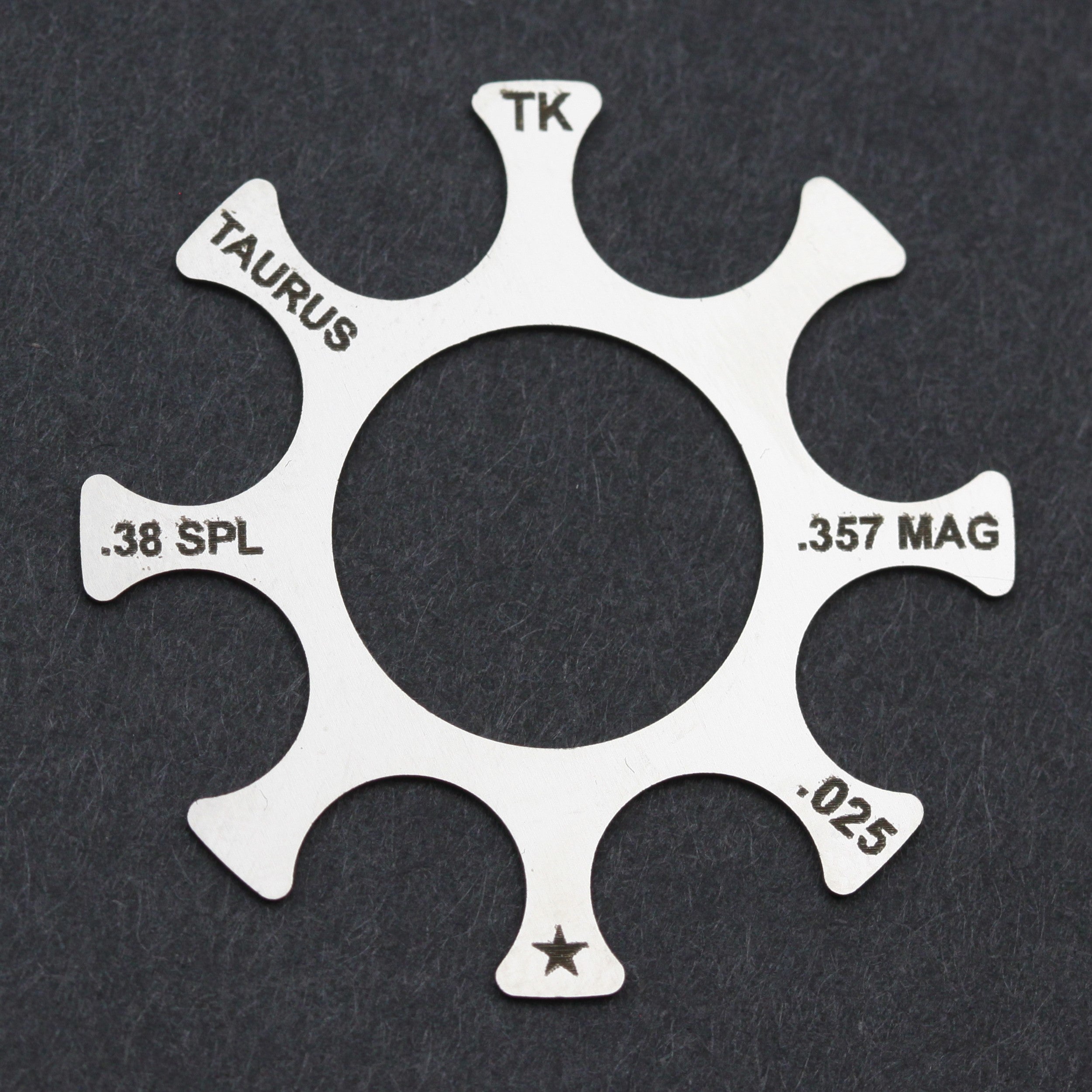 TK Custom Taurus 608 moon clip .38/.357 Starline 3 pezzi