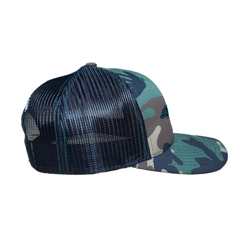 Berry's Logo cappello snapback camo nero mesh