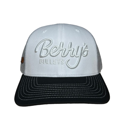 Berry's Script Logo cappellino snapback bianco grigio nero