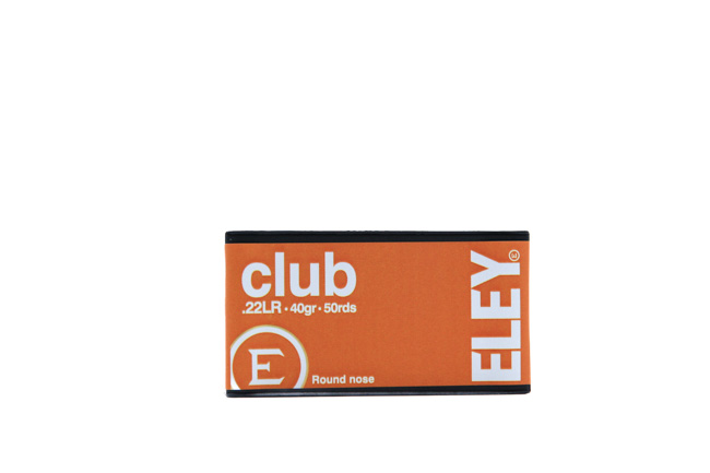ELEY Club 22 LR munizioni 500 colpi subsoniche