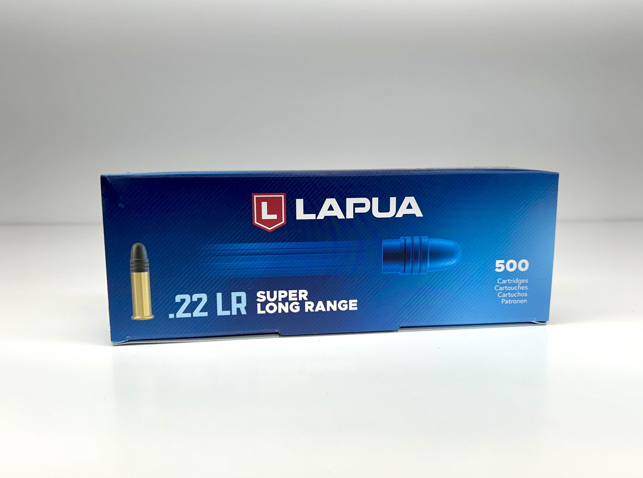 Lapua Super Long Range cartucce 22 LR 500 colpi 40 gr