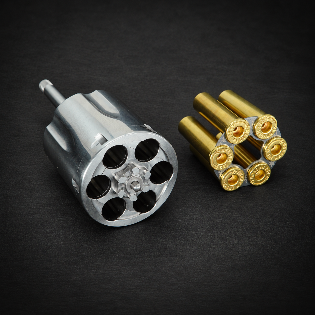 TK Custom S&W lavorazione tamburo moon clip con smusso