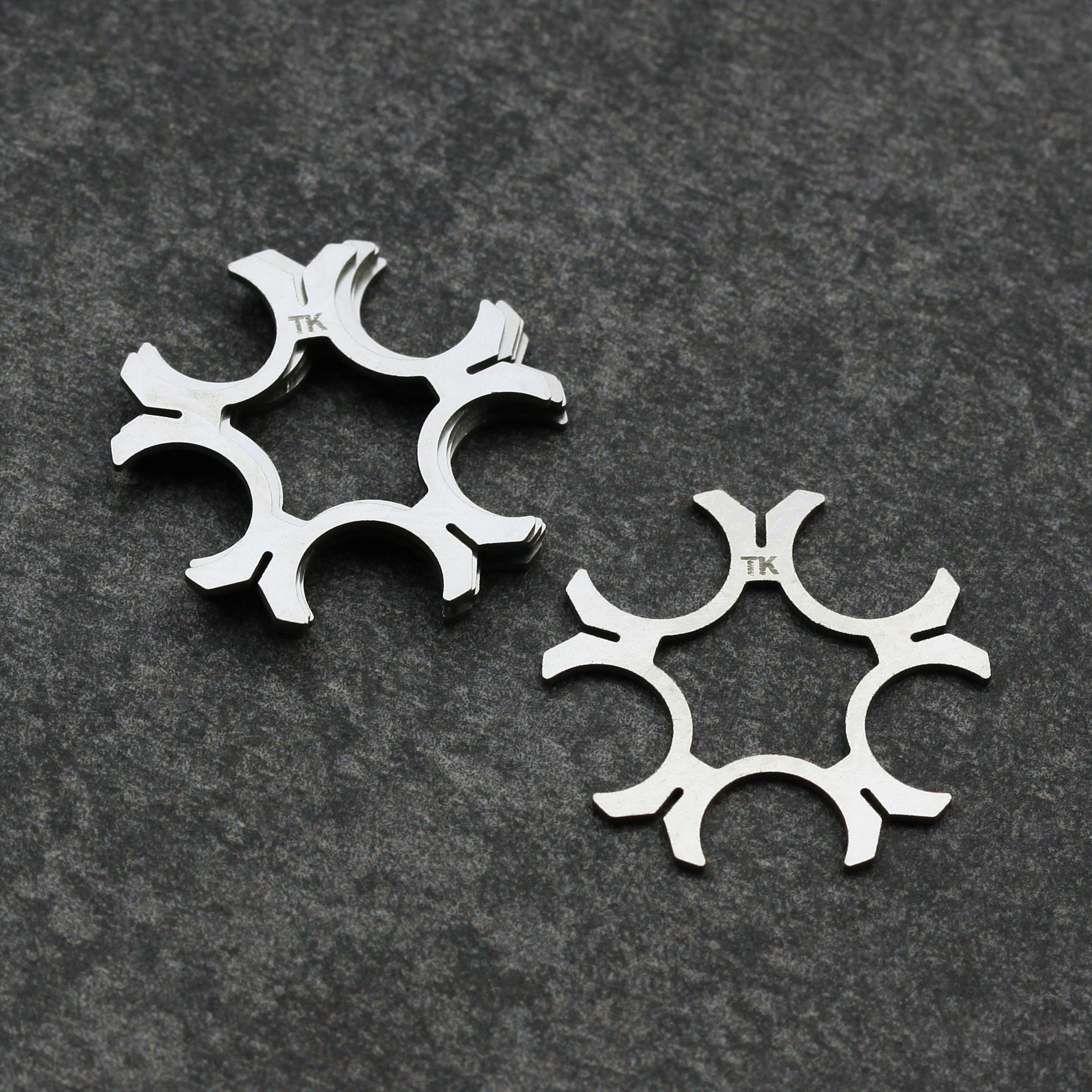 TK Custom SP-101 moon clip 9mm 5 colpi slit acciaio