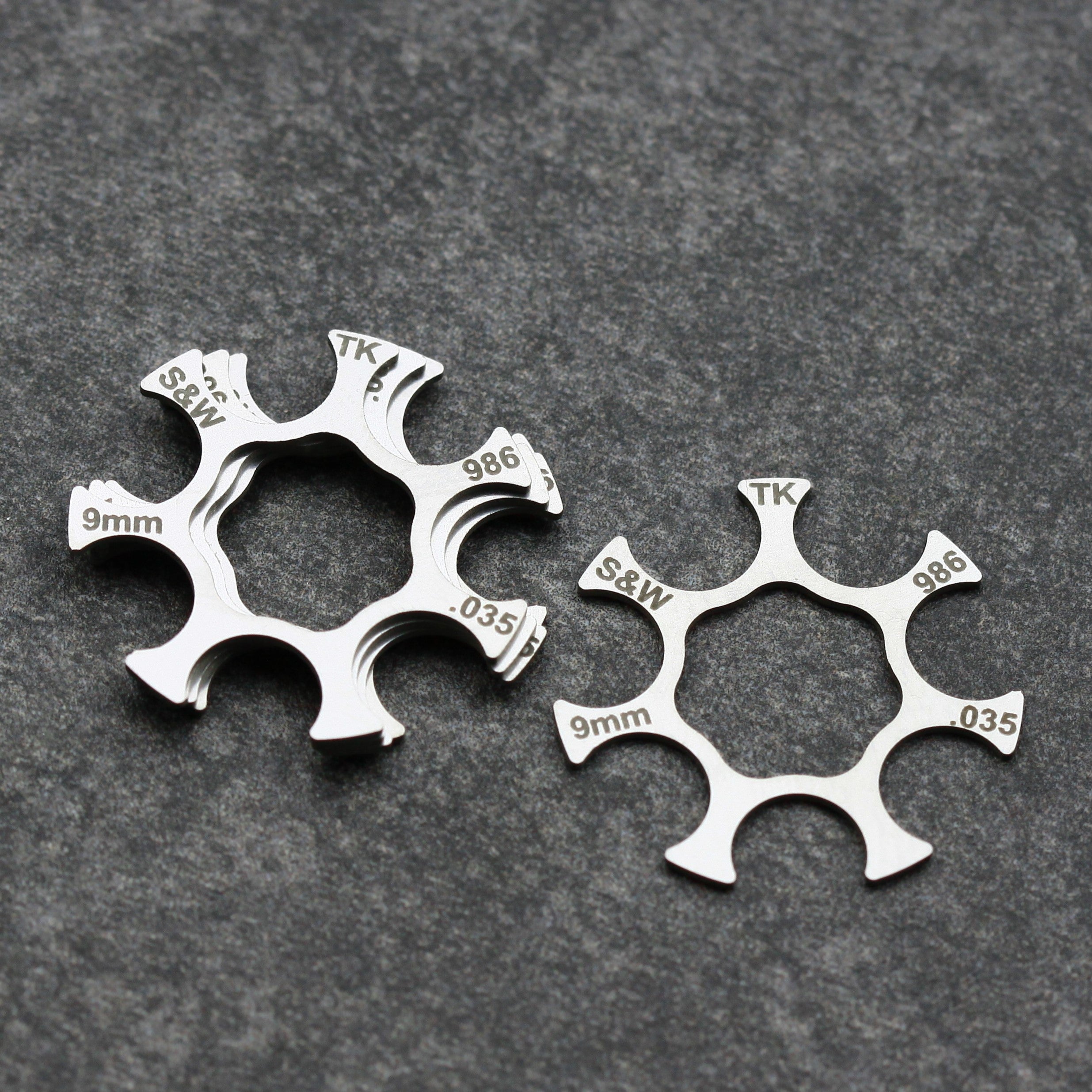 TK Custom 986 moon clip 9mm 7 colpi acciaio