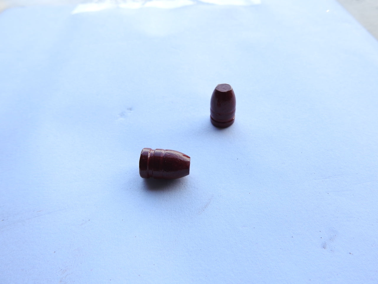 SNS Cast Bullets 38/357 130 gr RNFP palle rivestite rosse 500 pz