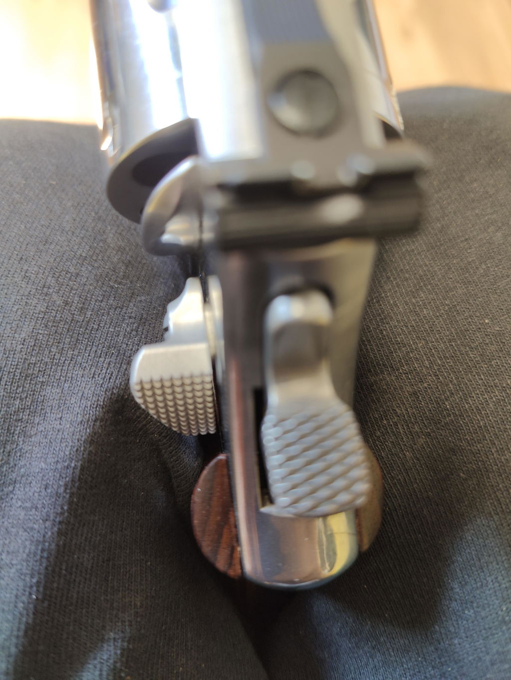 TK Custom Extended Cylinder Release sgancio tamburo S&W K/L/N Short