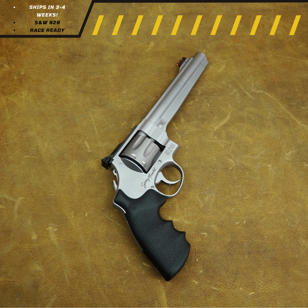 Smith & Wesson 929 Masterline revolver 9 mm gara