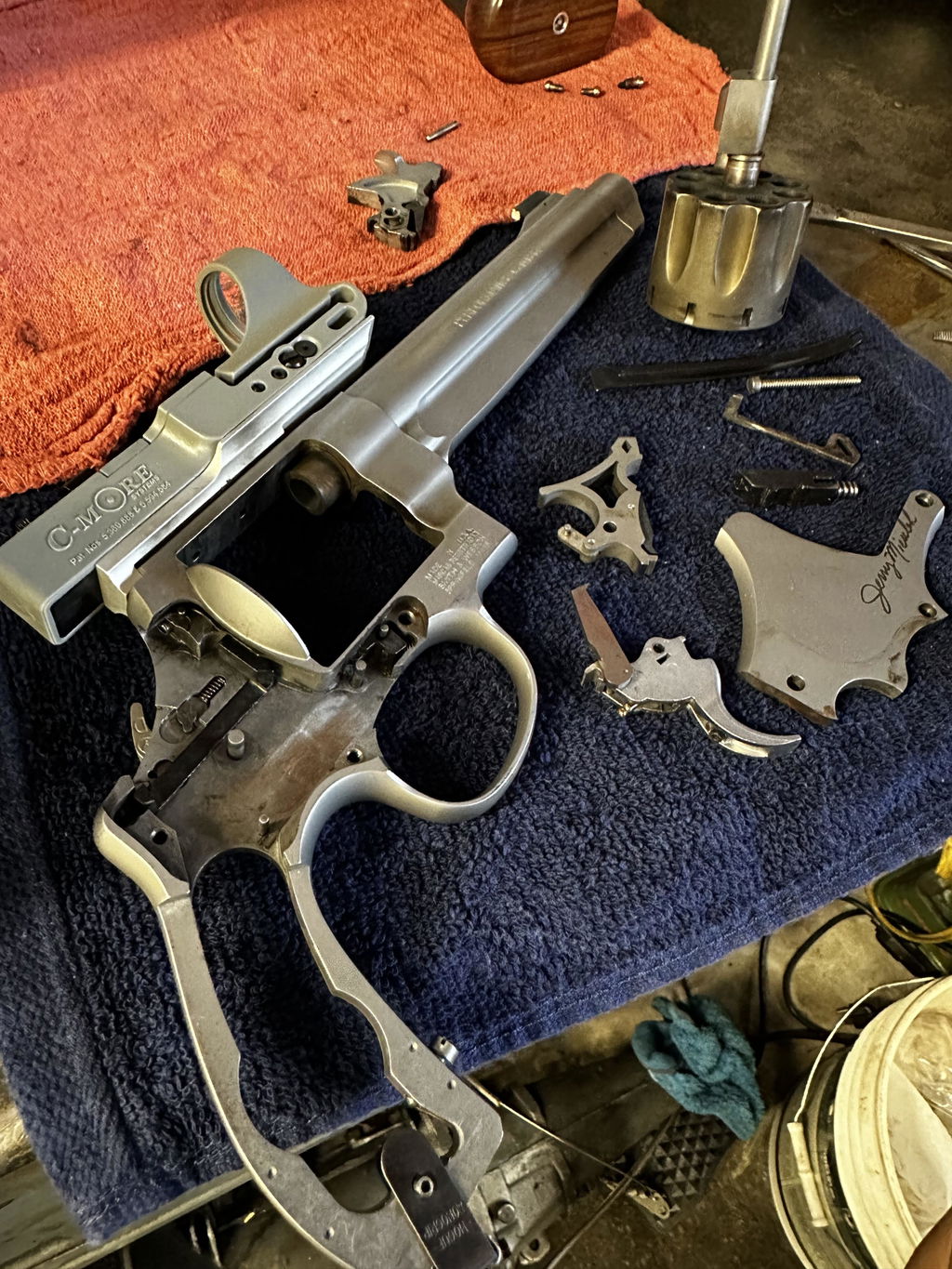 TK Custom Diamond Speed Hammer kit cane S&W N-Frame doppia azione