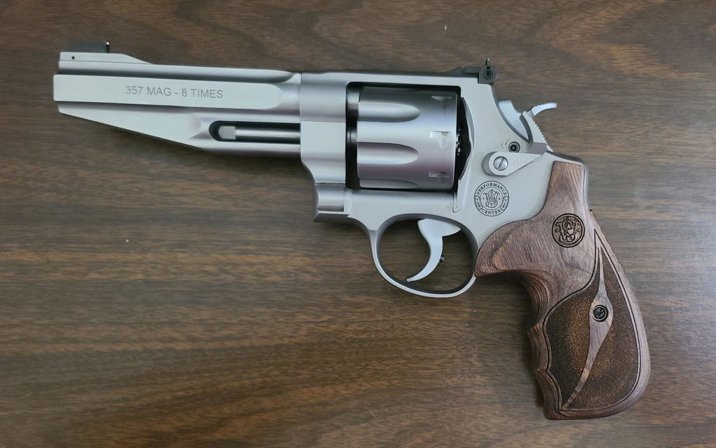 TK Custom Extended Cylinder Release leva revolver S&W K/L/N lunga